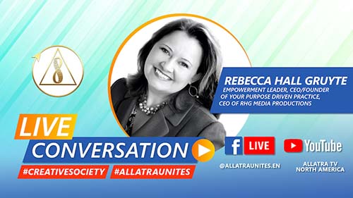 Rebecca Hall Gruyter on ALLATRA TVs Live Conversation