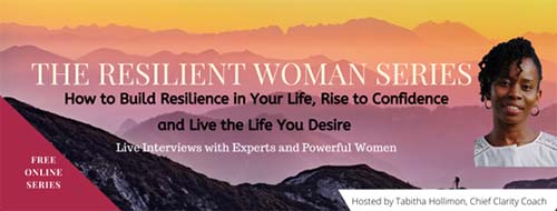 Poster for the resilient woman series show