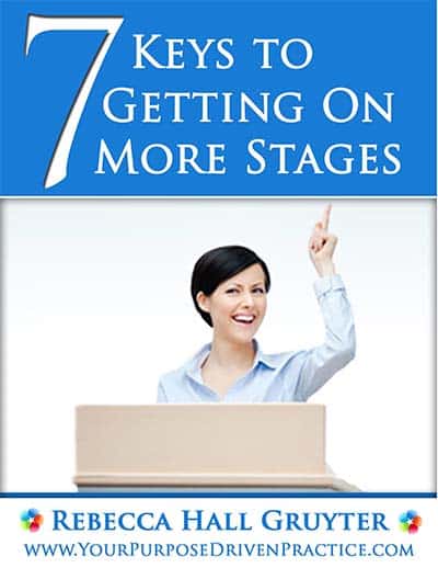 7 Keys To Getting on More Stages cover